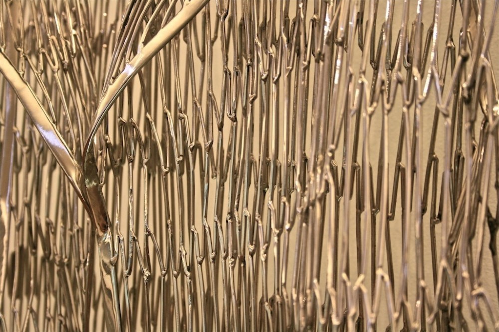 Man Fung Yi : Weaving Intimacy (Body Lines) No.J12009 - Stainless steel 